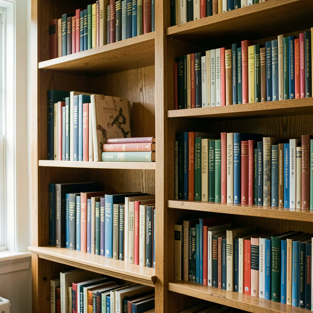 Books arranged chronologically by publication date